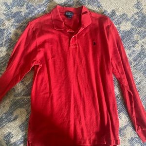 EUC xl boys Ralph Lauren long sleeve polo shirt